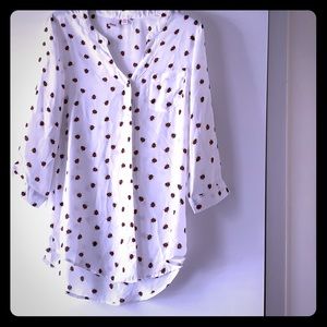 BONGO blouse with lady bugs